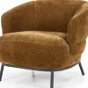 Clearance Eleonora Meubelen Fauteuil - mosterd Safari | 95898 David
