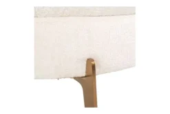 Richmond Interiors Ronde Fauteuils^Fauteuil 211058 White Chenille Venus