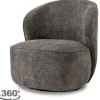 New Tower Living Fauteuil Dark Grey Belvi