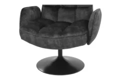 Outlet Tower Living Fauteuil Dark Grey Tropea