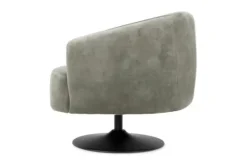 Tower Living Ronde Fauteuils|Draaifauteuils^Fauteuil Grey Barga