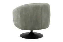 Tower Living Ronde Fauteuils|Draaifauteuils^Fauteuil Grey Barga