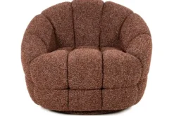 Eleonora Meubelen Ronde Fauteuils^Fauteuil Rood 96449 Tina