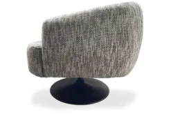 Tower Living Draaifauteuils^Fauteuil White-Grey Barga