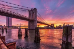 Sale Ter Halle Glasschilderij Brooklyn Bridge NYC 110160-216