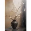 Urban Cotton Schilderijen^Glasschilderij Light Blossom Vase