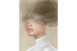Clearance Urban Cotton Glasschilderij Mood Cloud
