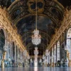 Sale Ter Halle Glasschilderij Paleis met Kroonluchters 1101603D-003