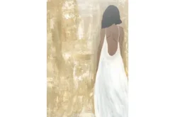 Online Urban Cotton Glasschilderij She Opened Her Heart