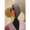 Urban Cotton Glasschilderij Silhouette Lady