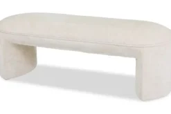 Richmond Interiors Poefen^Halbank 210882 White Chenille Fargo