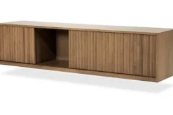 Online Eleonora Meubelen Hangend tv-meubel 96381 bruin Milo