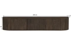 Livingfurn Hangkasten|Tv-Meubels^Hangend tv-meubel Novero