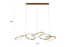 Clearance Richmond Interiors Hanglamp 211188 Flyn