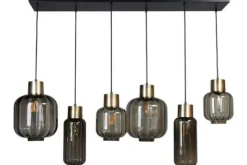 Masterlight Hanglampen^Hanglamp 2161-85-05-130-25-6 Lett Rib