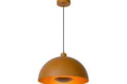 New Lucide Hanglamp - okergeel Siemon
