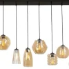 Masterlight Hanglampen^Hanglamp 2261-05-130-25-8-14 Quinto Amber