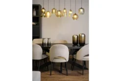 Masterlight Hanglampen^Hanglamp 2261-05-130-25-8-14 Quinto Amber