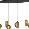 Masterlight Hanglampen^Hanglamp 2264-05-160-60-8-35 Quinto Smoke