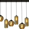 Masterlight Hanglampen^Hanglamp 2261-05-130-25-8-35 Quinto Smoke