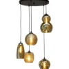 Sale Masterlight Hanglamp 2262-05-50-5-05-1236 Quinto Smoke