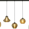 Masterlight Hanglampen^Hanglamp 2261-05-130-5-05-131 Quinto Smoke