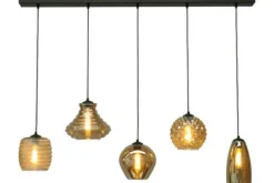 Masterlight Hanglampen^Hanglamp 2261-05-130-5-05-131 Quinto Smoke