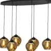 Sale Masterlight Hanglamp 2264-05-130-50-6-3 Quinto Smoke