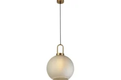 New Searchlight Hanglamp 36631-1AC Snowdrop