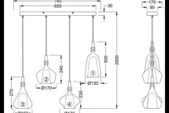 Sale Trio Lighting Hanglamp Aldea