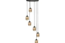 Sale Highlight Hanglamp Amberglas Castel