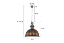 Clearance Steinhauer Hanglamp 7834B XXL Bikkel