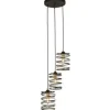 Searchlight Hanglampen^Hanglamp 85583-3BGO Spring