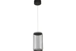 Discount Searchlight Hanglamp 54212-1BK Circolo Cage