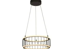 New Searchlight Hanglamp 54213-1BK Circolo Cage