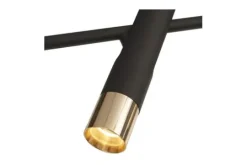 Searchlight Hanglampen^Hanglamp 31651-5BK Cylinder