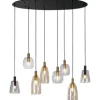 Best Searchlight Hanglamp 36463-8BK Divine