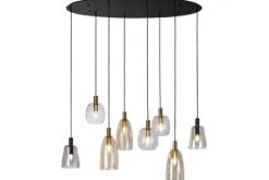 Best Searchlight Hanglamp 36463-8BK Divine