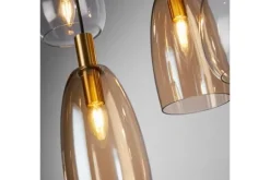 Best Searchlight Hanglamp 36463-8BK Divine