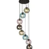 Searchlight Hanglampen^Hanglamp 94008-8BK Mardi Gras II