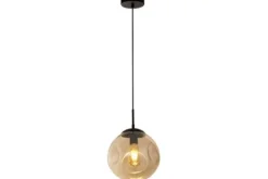 Searchlight Hanglampen^Hanglamp 22123-1BK Punch