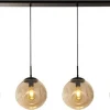 Searchlight Hanglampen^Hanglamp 22123-4BK Punch