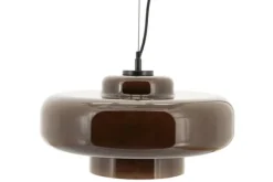 By-Boo Hanglampen^Hanglamp Bruin 250430 Vetro