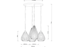 Outlet Lucide Hanglamp Cinzia