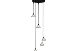 Masterlight Hanglampen^Hanglamp 2226-05-06-35-5-DW Caterina