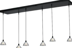 Masterlight Hanglampen^Hanglamp 2225-05-06-130-256DW Caterina
