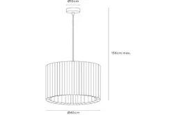Discount Lucide Hanglamp Fold