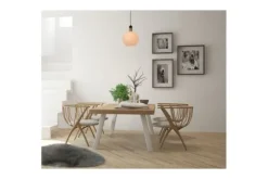Lucide Hanglampen^Hanglamp Julius Opaal
