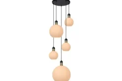 Discount Lucide Hanglamp Julius Opaal