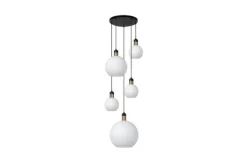 Discount Lucide Hanglamp Julius Opaal